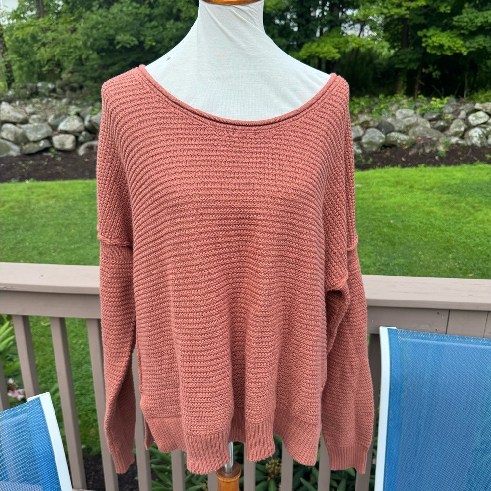 Lucky Brand Oversized Pullover Sweater